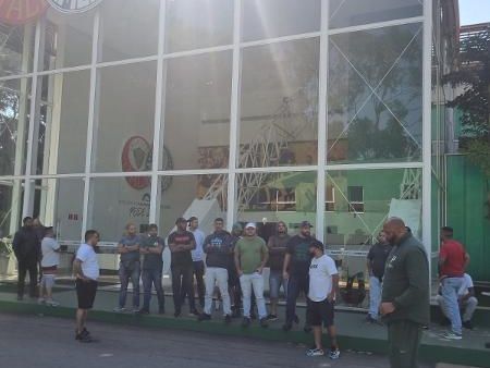 Mancha Verde invade Academia de Futebol após série negativa do Palmeiras