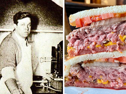 Meet the American who made us flip for hamburgers, Louis Lassen, Danish immigrant street-wagon cook