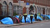 Some asylum seekers still without beds after city centre camp dismantled