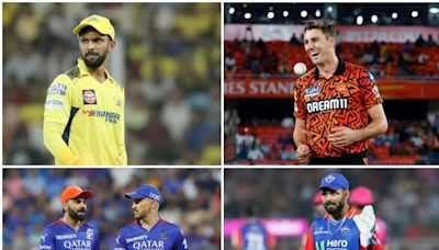 IPL 2024 Playoff Qualification Scenarios Explained: SRH, CSK in with a Chance to Make Top-two After RR’s Lose 4th Match in a Row...