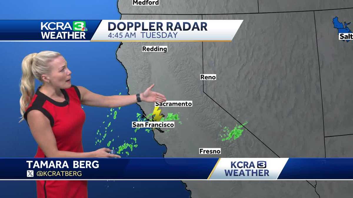 Northern California forecast: Isolated thunderstorms increase fire risk in Sierra