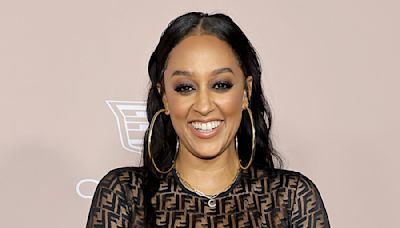 Tia Mowry Twinned With Her Lookalike Daughter Cairo in Denim Outfits for the 'Bluey Movie' Premiere