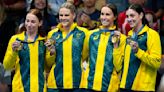 Australia win gold in Paris Olympics women's 4x100m freestyle relay