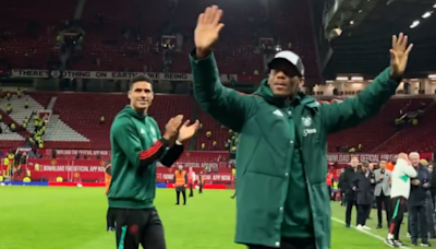 Raphael Varane and Anthony Martial wave emotional goodbye to Man Utd fans