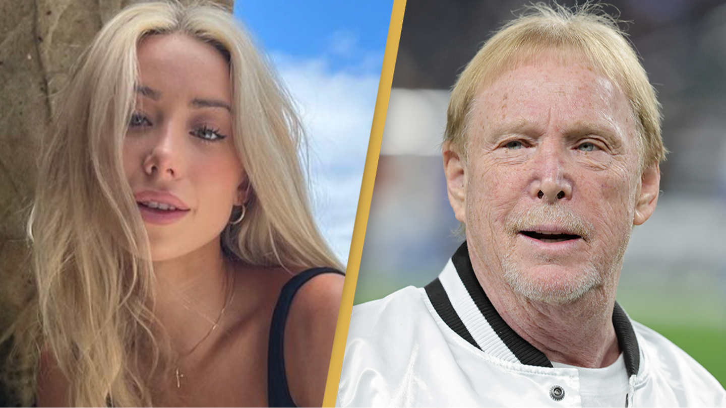 Dancer Hayden Hopkins, 26, forced to deny rumors Las Vegas Raiders owner Mark Davis, 69, is the father of her baby