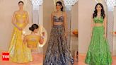 ...wedding: Ananya Panday, Shanaya Kapoor and Khushi Kapoor are 'Anant's brigade'; wear similar dresses - WATCH videos | Hindi Movie News - Times of India