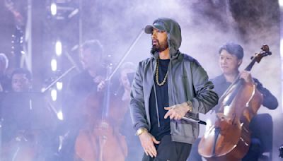 See Eminem Debut ‘Houdini’ and Perform With Jelly Roll at Detroit’s Michigan Central Concert