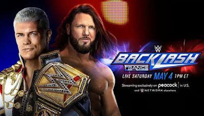 WWE Backlash 2024 live stream: How to watch online, start time, card