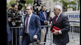 Menendez arrives at courthouse for jury selection in his corruption trial