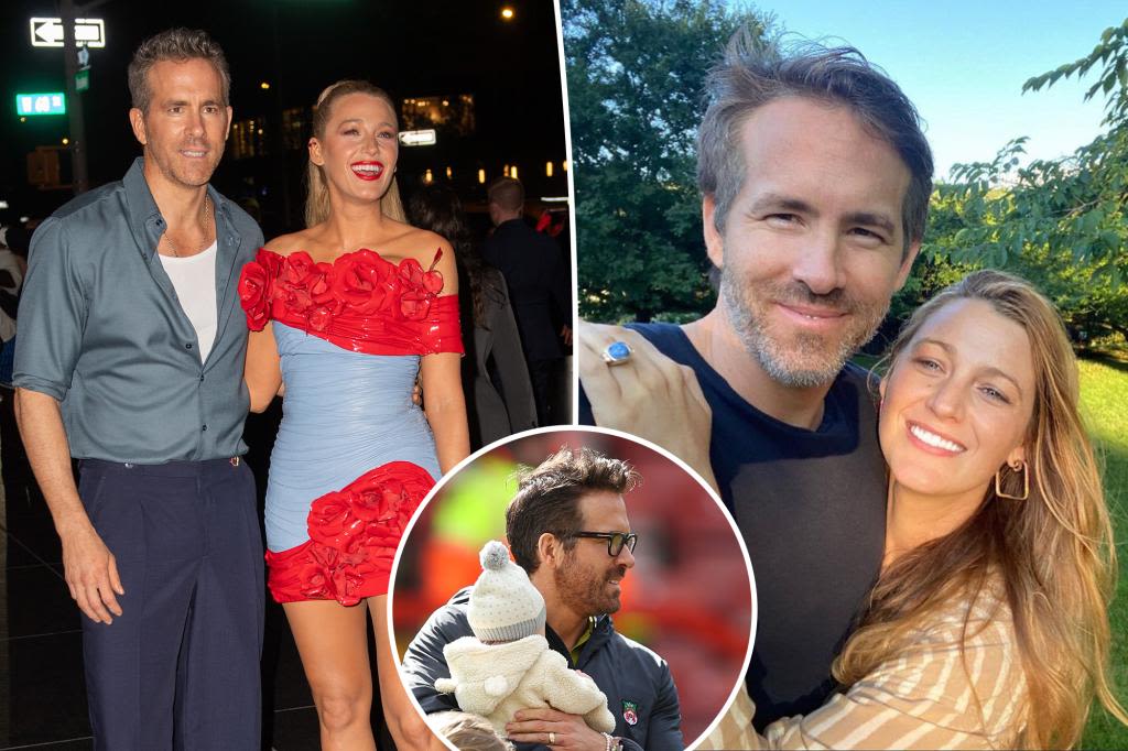 Ryan Reynolds makes rare comment about home life with Blake Lively and their 4 children: ‘A fleeting thing’