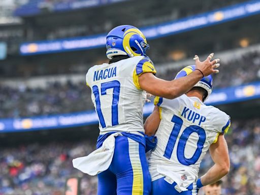 Cooper Kupp and Puka Nacua both ranked outside top 10 WRs by NFL coaches and execs