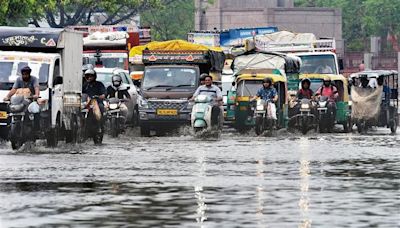 Commuters face traffic snarls as brief rain spell causes waterlogging