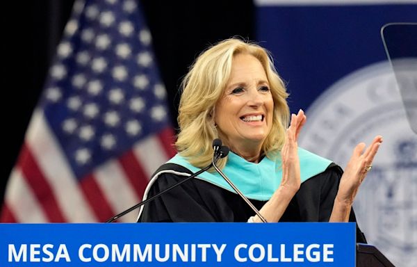 Jill Biden tells Arizona college graduates to tune out people who tell them what they ‘can’t’ do