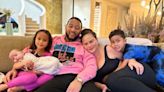 Chrissy Teigen Cuddles with John Legend and All 3 of Their Kids in Adorable Family Photo