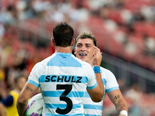 Pumas 7s arrolló a All Blacks en el Seven de Singapur: venció por 33-5 con un rendimiento brillante