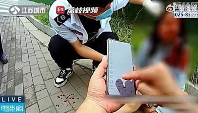 南京女揸電單車摔傷拒就醫 民警堅持送醫揭「顱內出血」救一命