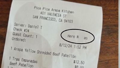 San Francisco restaurant fires employee after racist slur found on receipt