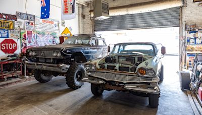 No Kill Car Shelter turns clunkers into something out of a ‘Mad Max’ movie