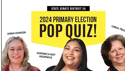 Pop Quiz: State Senate District 24