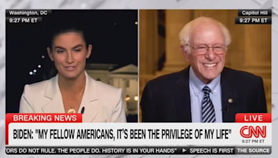 Bernie Sanders Laughs At Trump’s Claim Kamala Harris Is ‘More Liberal’ Than Him: ‘Don’t Think That Is The Case’