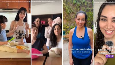 Éstas son las influencers de TikTok en México que demuestran la importancia de la maternidad