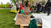 Authorities, pro-Palestinian protesters clash at Idaho Capitol. Is the group camping?
