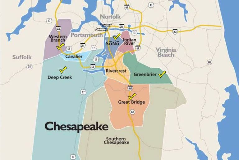 Should Chesapeake change its voting system to districts like Virginia Beach? Public hearing set for Tuesday