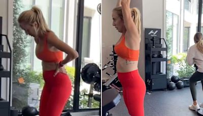 Pregnant Brittany Mahomes Shows Off Her Growing Baby Bump in Stylish Workout Videos