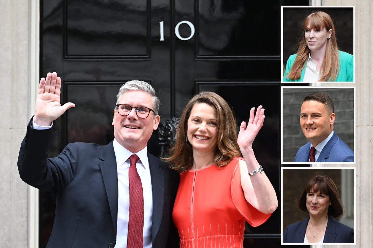 General Election results LIVE: Reeves becomes first female chancellor and Rayner deputy PM as Starmer names Cabinet