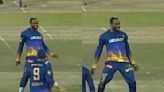 Video: Fabian Allen Shows His Dancing Skills After Dismissing Andre Fletcher During Kandy Falcons vs Jaffna Kings LPL 2024 Qualifier...