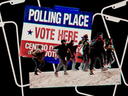 How a post falsely claiming migrants are registering to vote spread to millions in four weeks