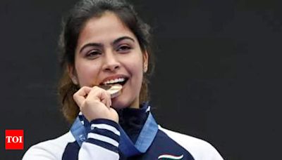 PM Modi calls up Manu Bhaker, congratulates her on maiden Olympic medal | Paris Olympics 2024 News - Times of India