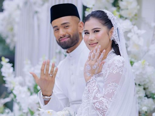 Redza Rosli popped the question two months ago to Bella Hanna