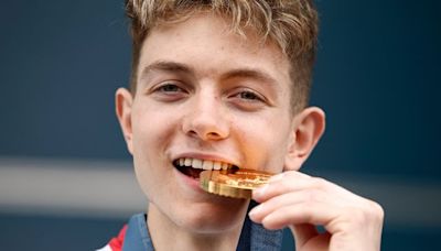 Team GB teenager Toby Roberts secures climbing gold at Paris Olympics