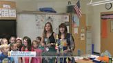 Mrs. Jodi Caruso and Mrs. Suzi Cunningham receive News 2 Cool Teachers award