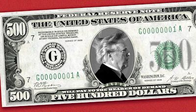 This Republican Actually Wants To Put Convict Trump’s Face On A $500 Bill