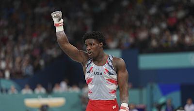 USA's Frederick Richard makes history with men's gymnastics team