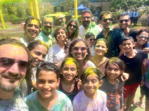 Holi 2024: Inside Aishwarya Rai Bachchan's Festivities With Husband Abhishek, Daughter Aaradhya And Friends