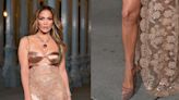 Jennifer Lopez Steps Out in Sky-High Nude Andrea Wazen Heels With Ben Affleck at LACMA Art + Film Gala 2023