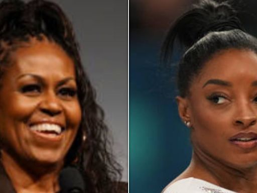 Michelle Obama Weighs In On Simone Biles' Bowing Gesture After NFL Star Trashes It