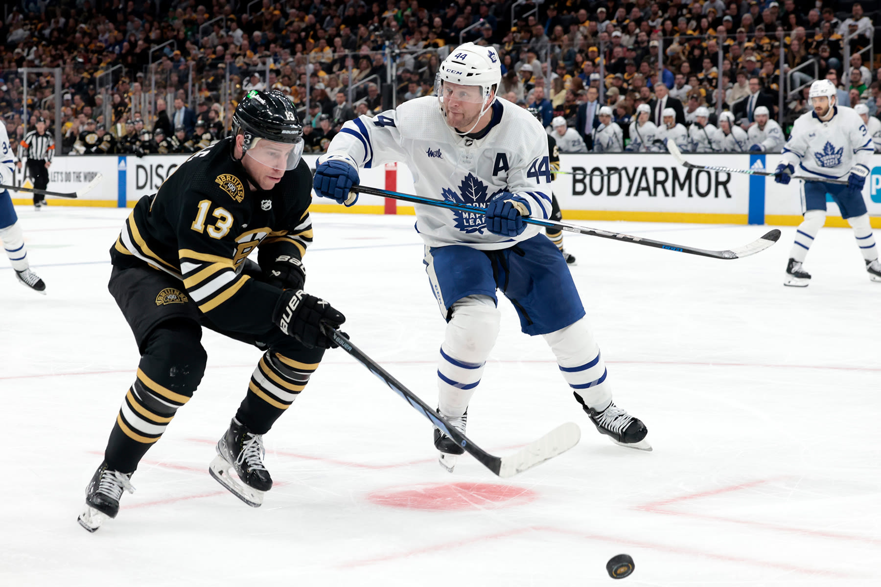 Here’s Where to Watch the Bruins vs. Maple Leafs NHL Playoff Series Online