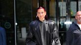 Dua Lipa Masters the Oversize Trend in a Massive Leather Trench Coat