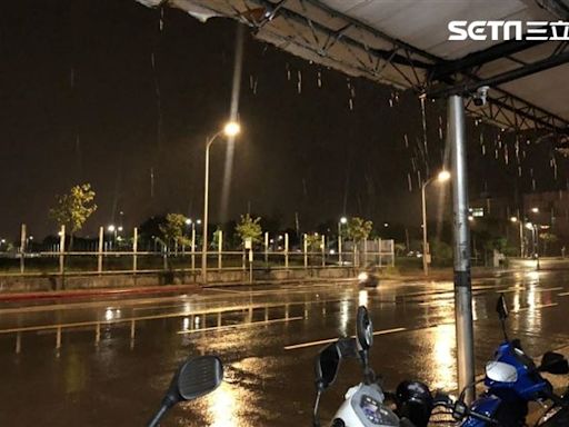 快訊／雨下整夜！晚間7縣市豪雨、大雨特報