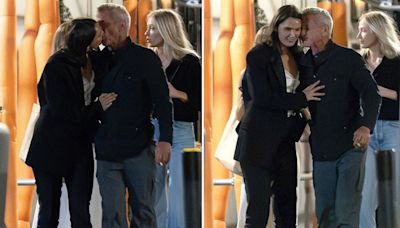 Sean Penn Makes Out with Actress on Madrid Street