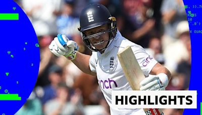 England v West Indies highlights: Ollie Pope's century guides hosts to 416 on day one of second Test