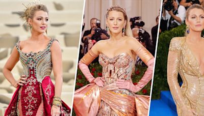 See all of Blake Lively's Met Gala looks over the years