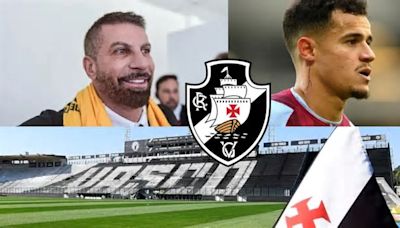 Maior contrato da história, volta de Coutinho e novo ‘9’: Pedro Martins chega com 3 viradas à caminho do Vasco