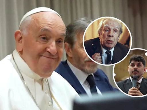 El papa Francisco recitó un poema de Borges ante una pregunta de Luquitas Rodríguez y se volvió viral