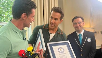 Ryan Reynolds and Hugh Jackman break Guinness World Record for ‘Deadpool & Wolverine’ trailer