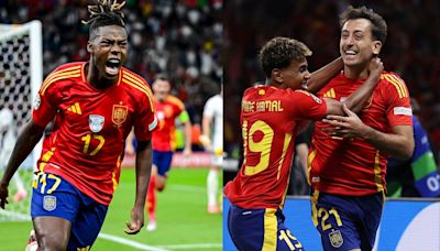 Spain player ratings vs England: Nico Williams lays waste to the Three Lions before super-sub Mikel Oyarzabal grabs Euro 2024 glory for La Roja | Goal.com English Oman